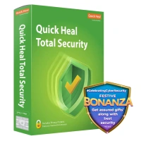 SKU-0153/ ANTIVIRUS- 1YEAR- 5PC- Quick Heal | Total Security Latest Version | 5 Users | 1 Year