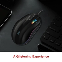 SKU-0171/ MOUSE- WIRED- FINGERS RGB-Breathe Wired Mouse with Advance Optical Technology and Breathing RGB LED Lights (Lightweight and Comfortable | Compatible with Windows®, Mac, Linux