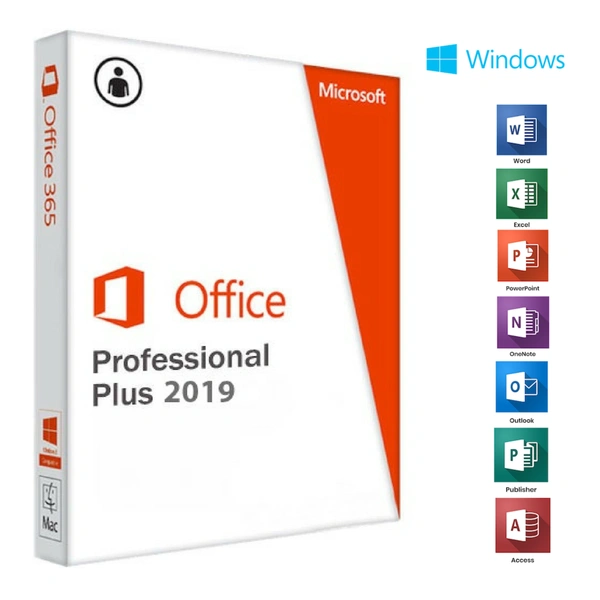 SKU-0179/ MS-OFFICE- Office Professional Plus 2019 Online Phone Activation (Lifetime)