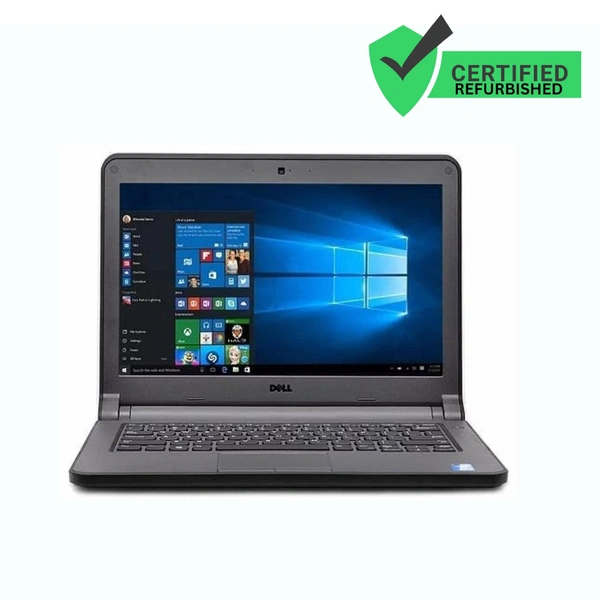 SKU-0253 CORE I5- 5TH GEN- (Refurbished) Dell Latitude 3350 Intel Core i5 5200u Processor 13.3 Inches Notebook Computer(4 GB Ram/ 500 GB storage/ Wifi/ Webcam/ Win 10 Pro/ Adapter