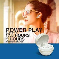 SKU-0315/ EARBUDS- FINGERS Yorker Bluetooth Truly Wireless in Ear Earbuds with Mic (Cricket Themed | Snc Technology | 17.5 Hrs Power Playback | Fast Charging Type-C | Sweat Proof | Voice Assistant Support, Piano White)