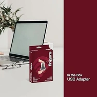 USB WIFI- FINGERS FWF150 Wi-Fi USB Adapter (Nano-sized | High Speed and Wi-Fi compatible with Windows, Linux, and Mac | Speed up to 150 Mbps)