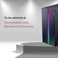 SKU-0331/ CABINET- RGB- FINGERS RGB-Admiral Polycarbonate Computer Case - Black