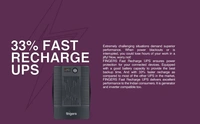 SKU-0338/ UPS- ADVANCED- FINGERS Fast-Recharge FR-1097-4S Power Supply UPS (1000 VA / 600 W)