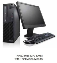 SKU-0411/ CORE I7- 4TH GEN- Lenovo Thinkcentre M73/ E73- Intel Core i7- 4th Gen/ 4GB RAM/ 500 GB Storage/ DP Port/ VGA Port/ Slim/ USB Port/ Windows 10 Pro Desktop- 1 Year Warrenty