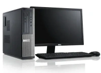 SKU-0433/ CORE I3/ Dell Branded Computer Set/ With 8GB Ram/ 500 GB Harddisk/ SLIM SFF CPU / USB KB + MOUSE BRANDED/ LED MONITOR 19" WIDE Branded / WIN 7/10/11 +MS OFFICE