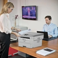 SKU-0100/ LASERJET-Brother DCP-B7500D Automatic Duplex Laser Printer with 34 Pages Per Minute Print Speed, Multifunction (Print Scan Copy), LCD Display, 128 MB Memory, Large 250 Sheet Paper Tray, USB Connectivity Visit the Brother Store