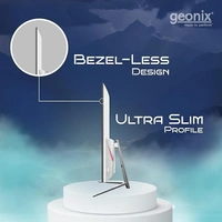 SKU-0150/ SIZE- 32" - Geonix Argon 32 Inch LED Curved Monitor 80.01 CM(32''),75Hz Refresh Rate,4000:1 Contrast Ratio,Max. Res. 1920X1080(16:9),4.5ms Response Time, 16.7M(8Bit) Display Color with 2X2W built In Speaker,White