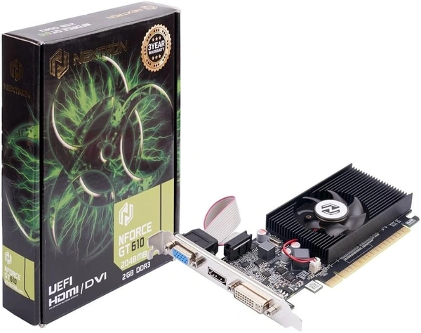 SKU-0279/ GRAPHIC CARD- DDR3- NEXTRON 2GB GT610 DDR3 Graphics Card