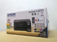 SKU-0093/ TANK SYSTEM- Epson Ecotank L3210 A4 All-in-One Wired Colour Home Inkjet Printers, Black