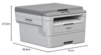 SKU-0100/ LASERJET-Brother DCP-B7500D Automatic Duplex Laser Printer with 34 Pages Per Minute Print Speed, Multifunction (Print Scan Copy), LCD Display, 128 MB Memory, Large 250 Sheet Paper Tray, USB Connectivity Visit the Brother Store