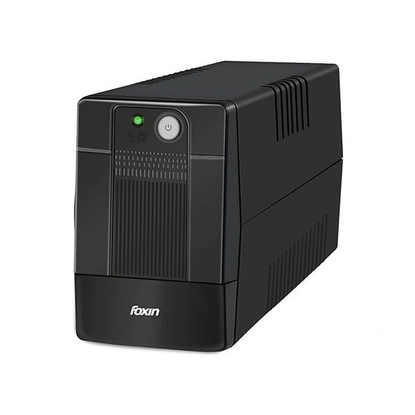 SKU-0177/ UPS- REGULAR- Foxin UPS 600va 360W with LED Indicator, UPS for PC | Laptops | Gaming Computers | WiFi Routers & More | BIS Approved