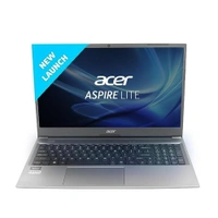 SKU-0273/ CORE I3- 12TH GEN- Acer Aspire Lite 12th Gen Intel Core i3-1215U Premium Metal Laptop (Windows 11 Home/8 GB RAM/512GB SSD) AL15-52, 39.62cm (15.6") Full HD Display, Metal Body, Steel Gray, 1.59 Kg