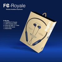 SKU-0298/ NECKBANDS- FINGERS FC-Royale Bluetooth Wireless Neckband in Ear Earphones with Built in Mic (Royal Blue)