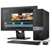 SKU-0430/ Core i3/ 8th Gen/ Dell Vostro 3470 SFF Desktop/ Home and Business Black (Intel i3-8500 6-Core / Intel UHD 630, 2xUSB 3.1/ 2 Display Port (DP)/ Optical Drive/ Win 10 Pro+MS- Office (Import Material)- 1 Year Warrnety