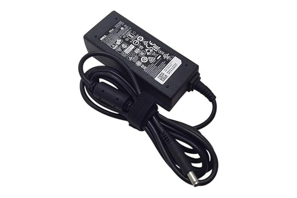 SKU-0579/ Dell Laptop Adapter / Dell India/ 45Watt/ Small Pin/ 1 Year Warrenty/ Dell Laptop Adapter Charger 45W (New Pin 4.5 * 3.0mm) MGJN9 for Inspiron 11 3147, 3148, 3152, i3152, 3153, 3157, 3158, 316- Black