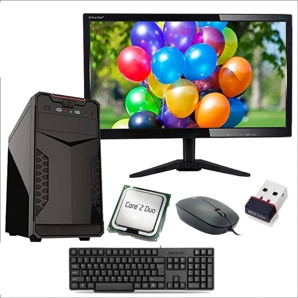 NEW PC SET OFFER-1 - INTEL DUAL CORE/ CORE 2 DUO- PC SET With LED HD Monitor + USB Keyboard & Mouse@ 7999 Only ( Limited Offer )
