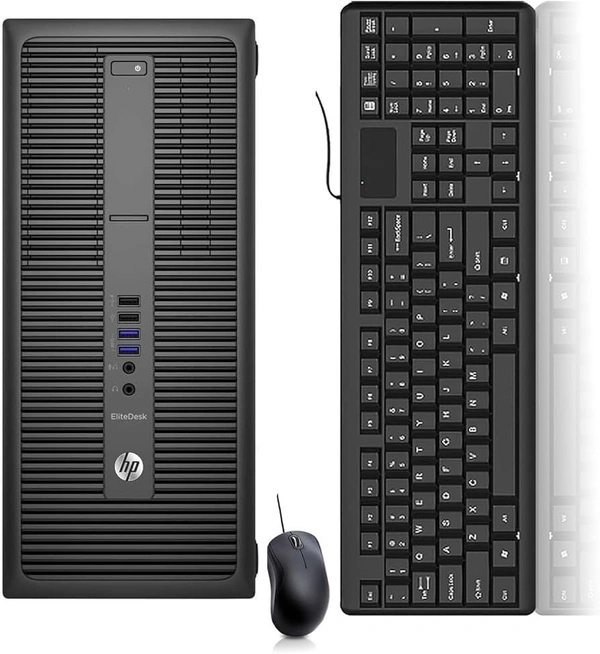 SKU-0434/ CORE I3/ HP Branded Business Series Computer/ Branded USB Keyboard & Mouse ( HP/ Dell/ Lenovo / LED Branded Monitor 19" Wide/ Squre/ WIN 10/11 OS+MS Office ( 1 Year Warrenty )