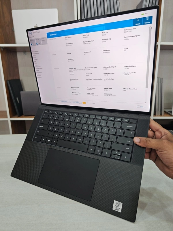 SKU-0456/ CORE I7/ TOUCH/ DELL PRECISION 5550 / 4 GB NVIDIA GRAPHICS / Business Series Laptop/ (CORE I7/ 16 GB/ 512 GB SSD/ HD Webcam/15.6'' 4K SCREEN TOUCH / Win 10/11 Pro Installed + MS Office/ Adapter/ (Refurbished)