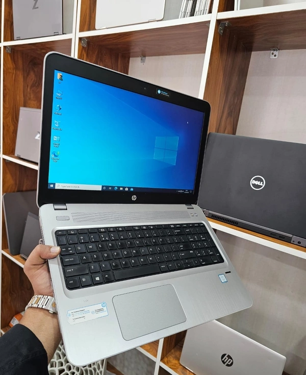SKU-0467/ CORE I5/ HP PRO-BOOK 450 G4/ I5 Processor/ 7th Gen /2 GB NVIDIA Graphic Card/ 8 GB Ram/ 256 GB SSD / 15.6-inches FHD LED / Laptop, /Windows 10/ 11 PRO LICENCE + MS OFFICE /Integrated Graphics, Black( Refurb )