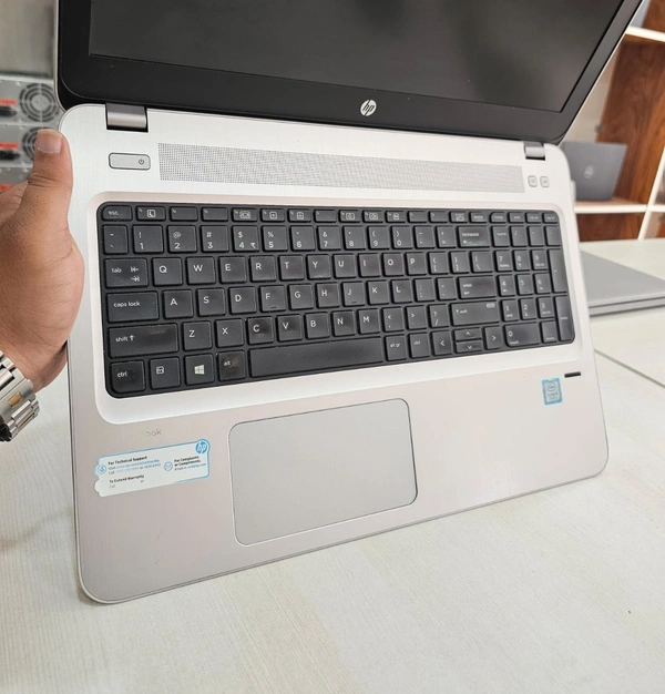 SKU-0467/ CORE I5/ HP PRO-BOOK 450 G4/ I5 Processor/ 7th Gen /2 GB NVIDIA Graphic Card/ 8 GB Ram/ 256 GB SSD / 15.6-inches FHD LED / Laptop, /Windows 10/ 11 PRO LICENCE + MS OFFICE /Integrated Graphics, Black( Refurb )