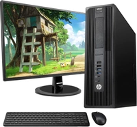 SKU-0537/ HP Z240 PCs Desktop (6th Gen Core i5- 8 GB / 256 GB SSD / Windows MS Office Intel HD Graphics), Black.