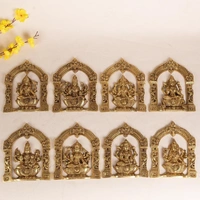DecorsOne Brass Ashtalakshmi wall Mount 9"