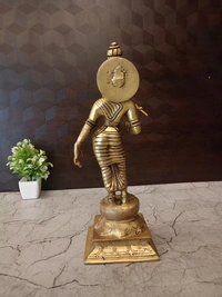 DecorsOne Brass Meenakshi Amman Idol 12″