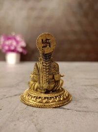 DecorsOne Brass Fine Art Annaporani Idol 2.5″