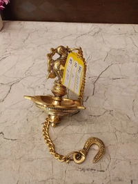 DecorsOne Brass Five Face Annam Diya Hanging 21″