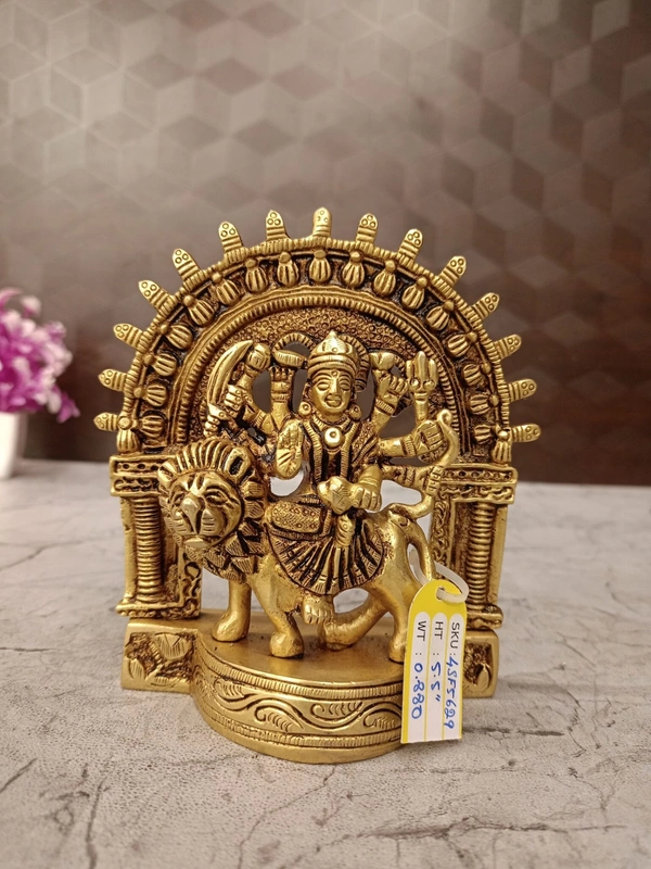 Brass Durgai Amman Idol