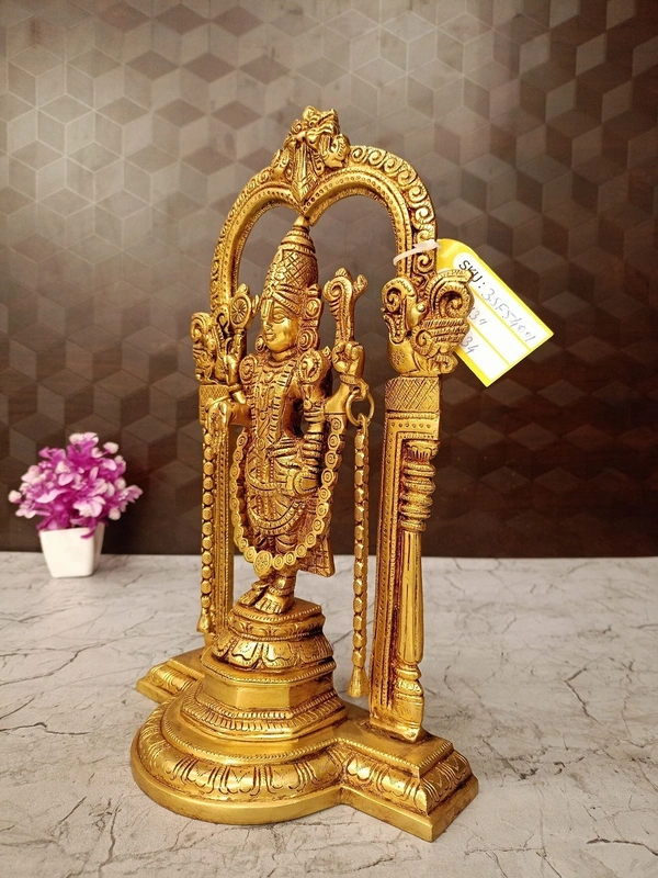 Buy Brass Balaji With Arch Idol