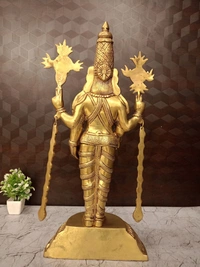 DecorsOne God Brass venkatachalapathi Statue Good For Pooja 23″