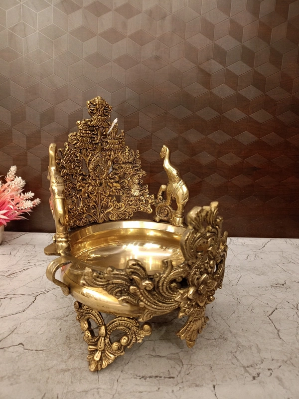 DecorsOne Buy Brass Design Uruli 11.5″