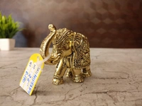 Brass Fine Art Elephant Idol