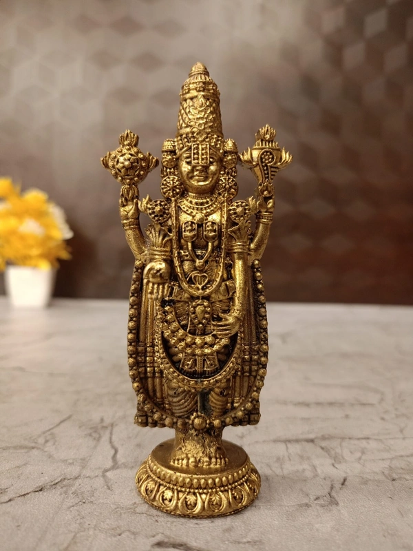 DecorsOne Brass Fine art Balaji Idol 4.5″