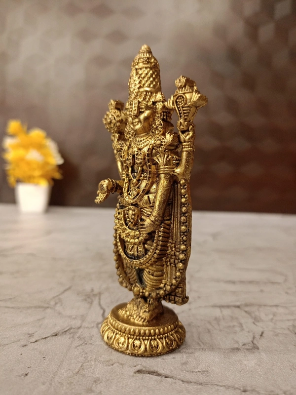 DecorsOne Brass Fine art Balaji Idol 4.5″