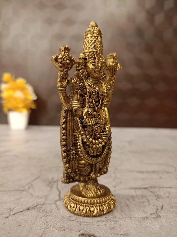 DecorsOne Brass Fine art Balaji Idol 4.5″