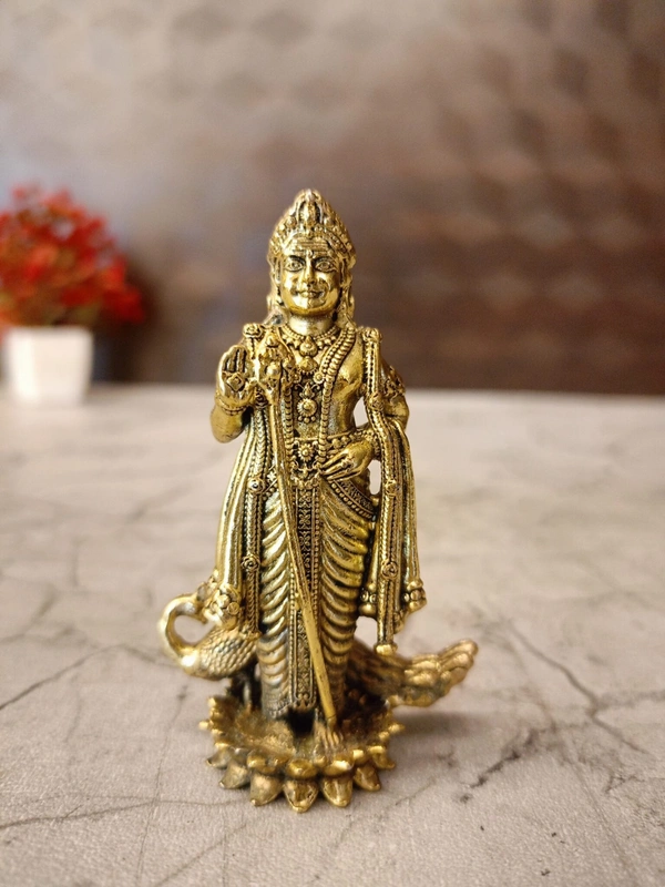 Brass Fine Art Murugan idol