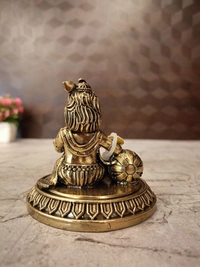 Brass Fine Art Vennai Krishna Idol