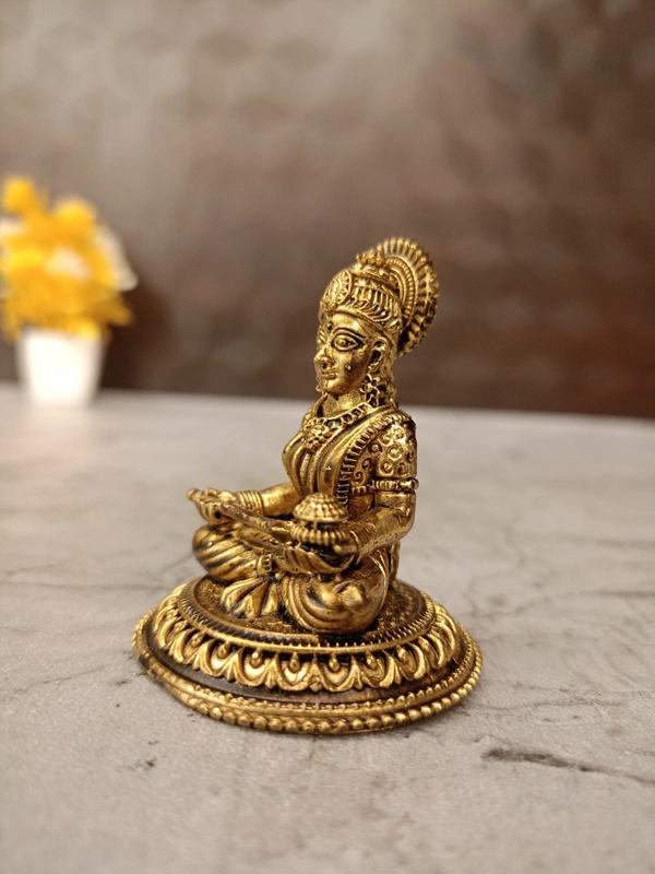 DecorsOne Brass Fine Art Goddess Annaporani Idol 2″