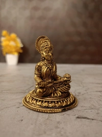DecorsOne Brass Fine Art Goddess Annaporani Idol 2″