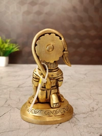 Brass Hanuman Statue
