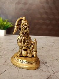 Brass Hanuman Statue