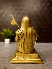 DecorsOne brass Kanji Maha periyava Idol 6.5"