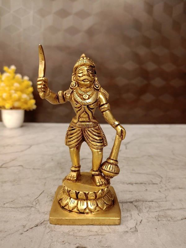 DecorsOne Brass Karupanasamy Idol 5.5"