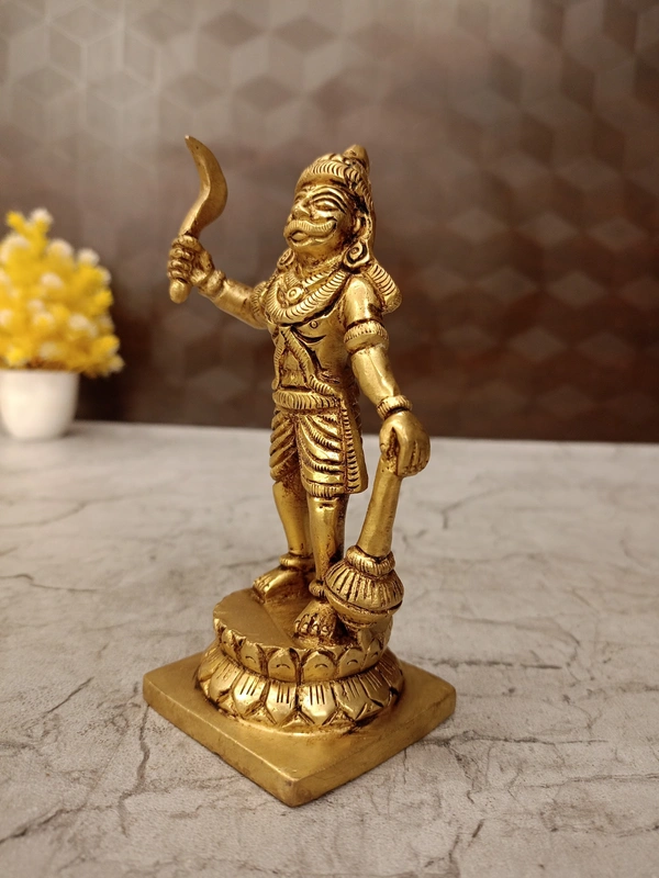 DecorsOne Brass Karupanasamy Idol 5.5"