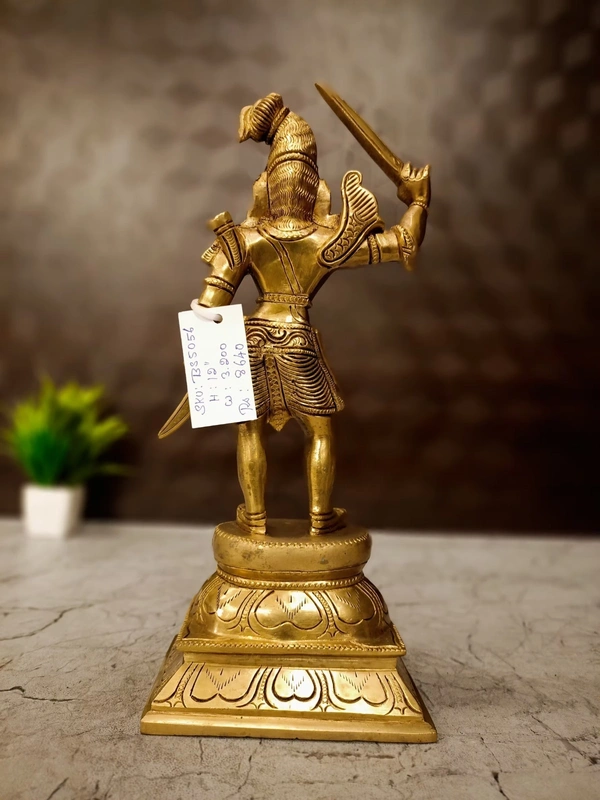 DecorsOne Brass karupparayan Idol 12"
