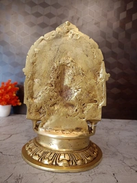 DecorsOne Buy Brass Big Lakshmi Diya 10″