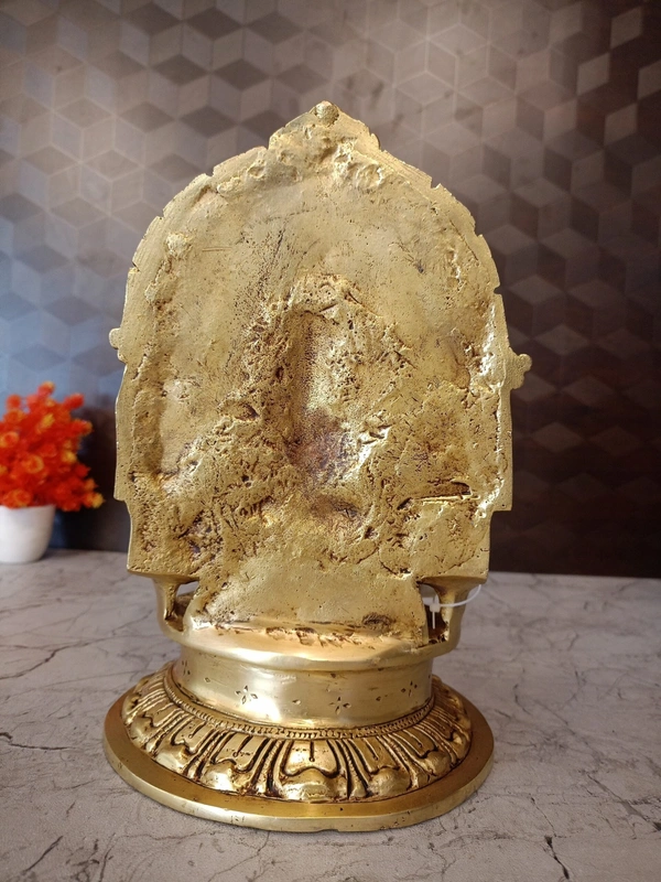 DecorsOne Buy Brass Big Lakshmi Diya 10″